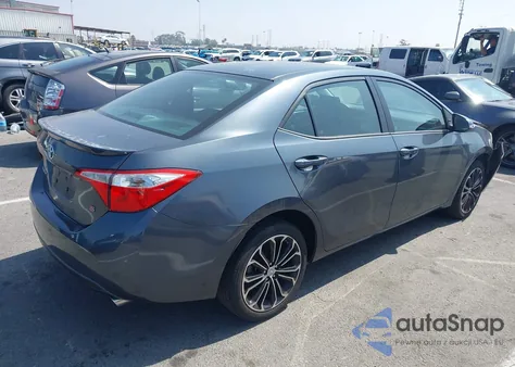 2016 Toyota Corolla S Plus z USA, uszkodzony, nr VIN 5YFBURHE7GP545517